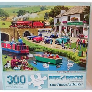 Bits and Pieces "Exploring the Dales" 300 Large Piece Puzzle by Kevin Walsh